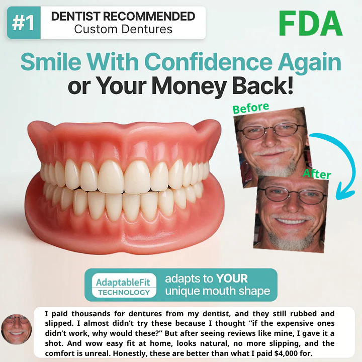 🏆Ends Today: 70% OFF!  🏆2026 Bestselling Product🦷 Fit for a Fresh Smile, Say Goodbye to Wearing Discomfort!🌎