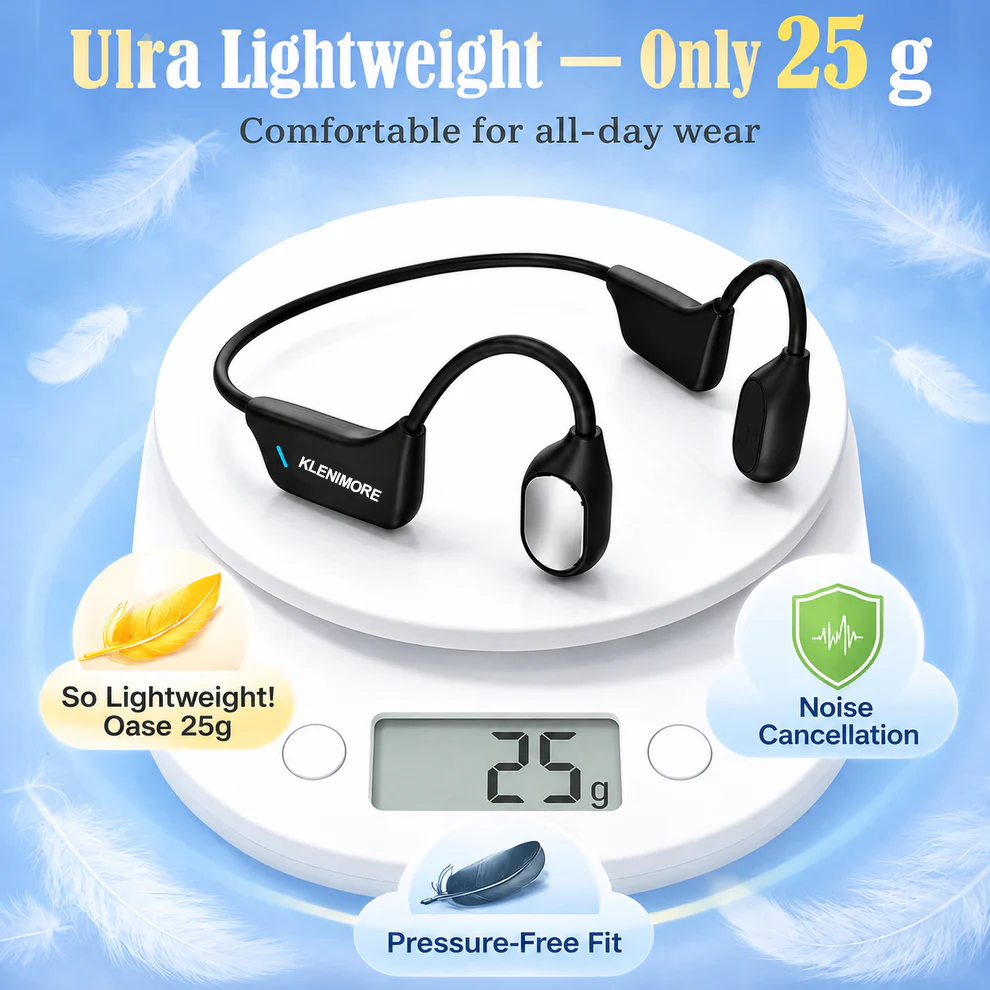 🔥 Final 2 Hours : Only Limited Stock Left🏆KLENIMORE®  Bone Conduction Smart Hearing Headphones （Mayo Clinic Recommended）